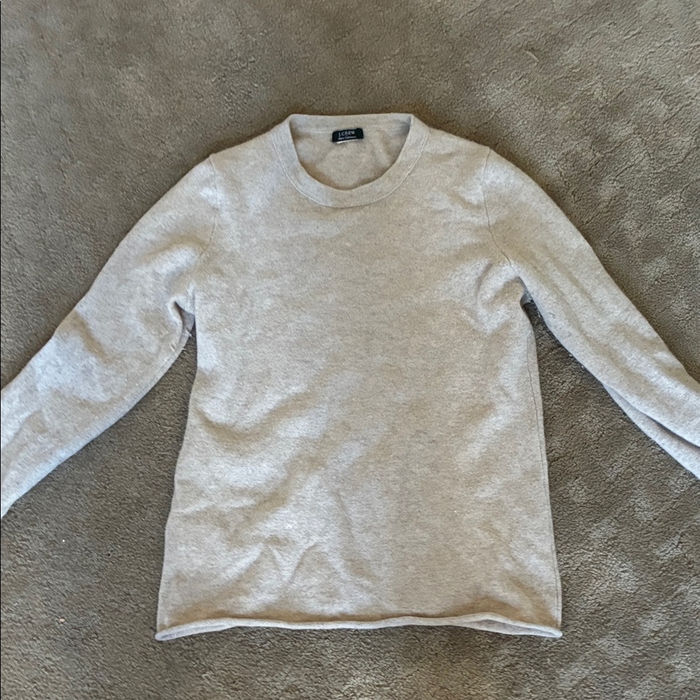 J. Crew Women's Beige Crewneck Sweater